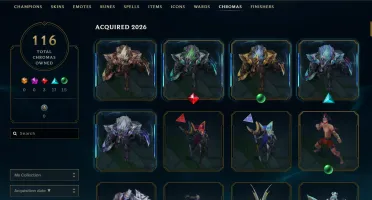 Conta League of Legends (BR) 225 skins - Full acesso.