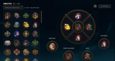 DUAS SKINS DE GEMA (DARIUS E VAYNE) E UMA ULTIMATE