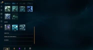 DUAS SKINS DE GEMA (DARIUS E VAYNE) E UMA ULTIMATE