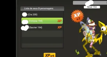 Conta dofus touch ( server brutas )