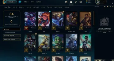 Conta lol Platina 2 smurf 70% win rate