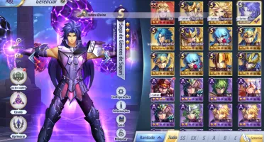 Cc Saint Seiya Serv A141 Com Muitas Invocações 🌟