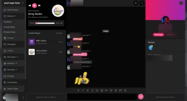 Sala de bate-papo e bate-papo privado - CHAT PHP SCRIPT