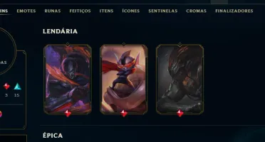 [Entrega Automática] Conta Lol Prata, 60 Skins, 3 Lendárias