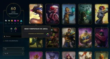 [Entrega Automática] Conta Lol Prata, 60 Skins, 3 Lendárias
