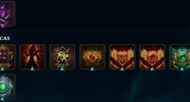 Conta lol lvl 60.