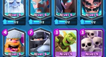 CV9 semi-full + Clash Royale arena 11
