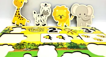 Jogo de Encaixe Safari Personalizado