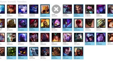 (PROMOÇÃO) 55 CAMPEÕES - 26 SKINS