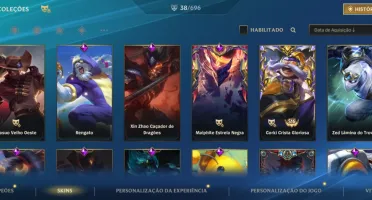 Conta Wild Rift com 38 Skins— Inclui Skins Raras e exclusiva