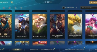 Conta Wild Rift com 38 Skins— Inclui Skins Raras e exclusiva