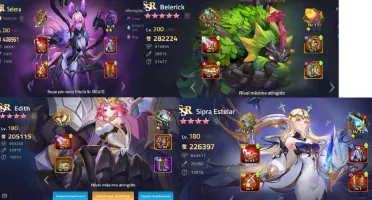 V>Conta Mobile Legends: Adventures