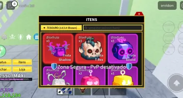 Conta de blox fruits
