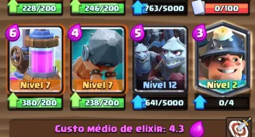 CONTA CLASH ROYALE