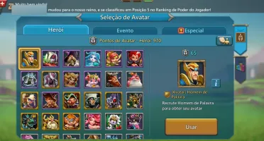 Tô vendendo essa conta do lords mobile