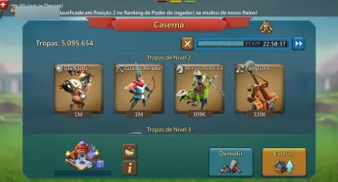 Tô vendendo essa conta do lords mobile
