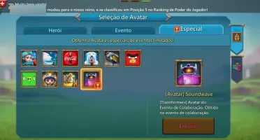 Tô vendendo essa conta do lords mobile
