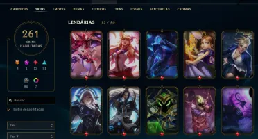 PLATINUM I ACCOUNT 261 SKINS