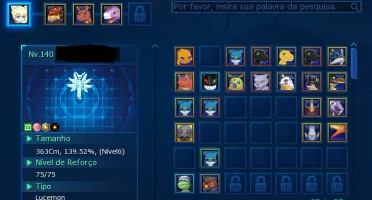Conta Com Luce Shin / Aox / Susano / Fang - Ladmo Server Ome