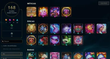 Conta Lol gold 4, 140+ campeões