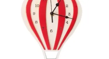 Relógio Infantil Balão em MDF 25 cm
