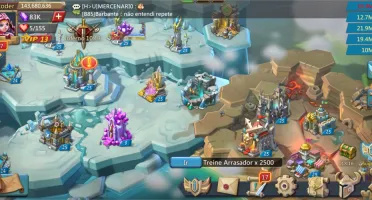Lords Mobile T4, set de caça, passe elite, email fake