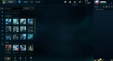 Vendo conta de lol lvl 62 e duas Skins vitoriosas