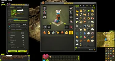 CONTA TOP IOP 200 + ITENS DOFUS