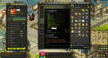 CONTA TOP IOP 200 + ITENS DOFUS