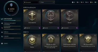Vendo Conta antiga LOL 87 skins, 65 essencia mitica, 43 sk
