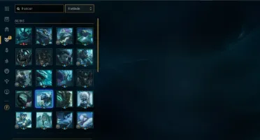 Vendo Conta antiga LOL 87 skins, 65 essencia mitica, 43 sk