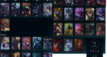 Conta League Of Legends Bem completa