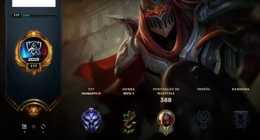 Conta League Of Legends Bem completa