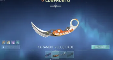 Conta Valorant +1100 gastos muitas skins