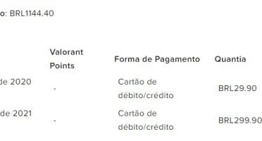 Conta Valorant +1100 gastos muitas skins