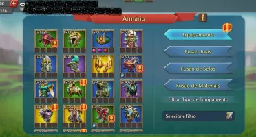 Lords Mobile Conta 325m - T4 - Boa e barata pra sair logo !!