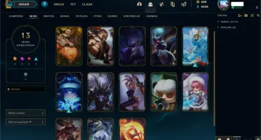 Conta Valorant Platina + League of Legends Ouro
