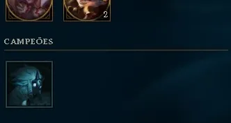 conta ouro 2 43 campeões 10 skins