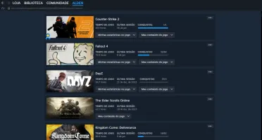 Conta Steam C/ Vários Jogos, 9 Anos de Serviços, Insígnia