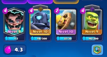 Conta De Clash Royale Com Evolução