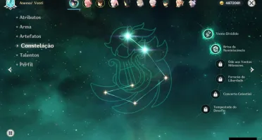 Conta Genshin - AR 57/18x5★/ 7 Armas 5★ - Main Venti C2