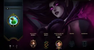 [50% OFF] CONTA LOL | BRONZE 1 | (SMURF)