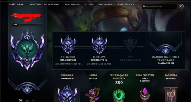 Conta Lol,Diamante 3 solo/diamante4 flex,147 campeões,94skin
