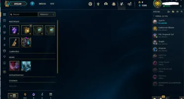 Conta smurf Gold 3 mmr otimo e subindo