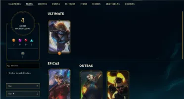 Conta smurf Gold 3 mmr otimo e subindo