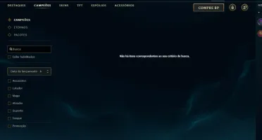 Conta League Of Legends