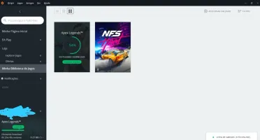 Conta apex legends com algumas skins e nfs heat