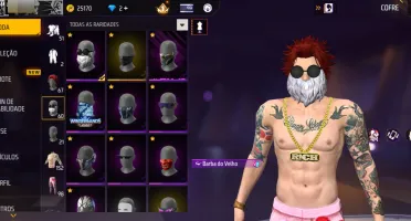 Vende-se conta free fire level 57