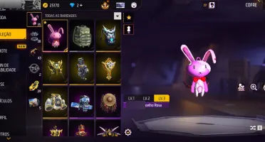 Vende-se conta free fire level 57