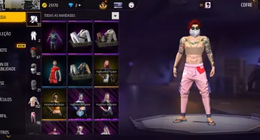 Vende-se conta free fire level 57